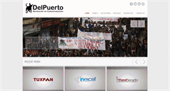 Desktop Screenshot of delpuerto.cl